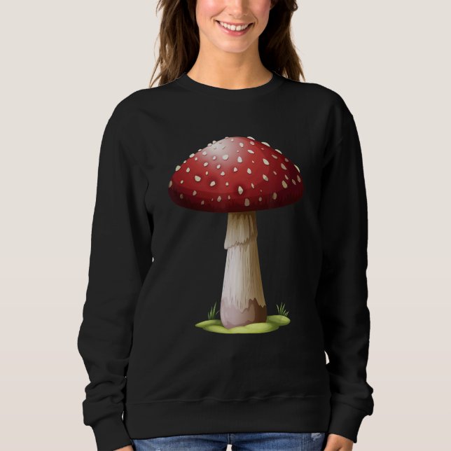 Sweatshirt Fun Mushrooms Foraging Mycology Fungi Cool Mushroo (Devant)
