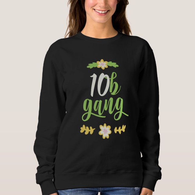 Sweatshirt Funny 10b Zone de culture Jardinage Plante de sac  (Devant)