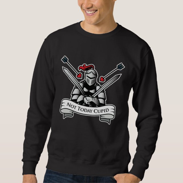 Sweatshirt Funny Anti Valentines Day Singles Galentines Day S (Devant)