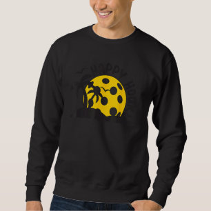 Sweatshirt Funny Happy Hour Pickleball Lover Silhouette Sujet