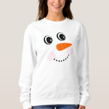 Funny Happy souriant /Snowman Face T-Shirt