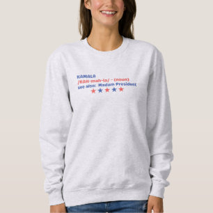 Sweatshirt Funny Kamala Harris chemise de définition 2024 Ele