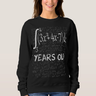 Sweatshirt Funny Math Geek calcul intégral 44e anniversaire 4