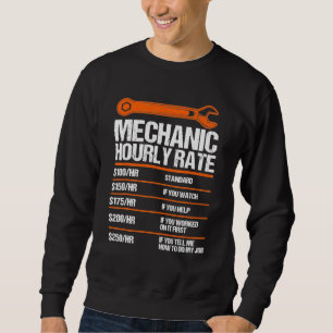 Sweatshirt Funny Mécanique Horaire Note Future Mécanique