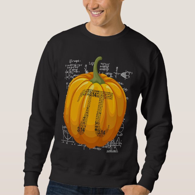 Sweatshirt Funny Pumpkin Pie 3 14 Pi Number Symbol Math Teach (Devant)