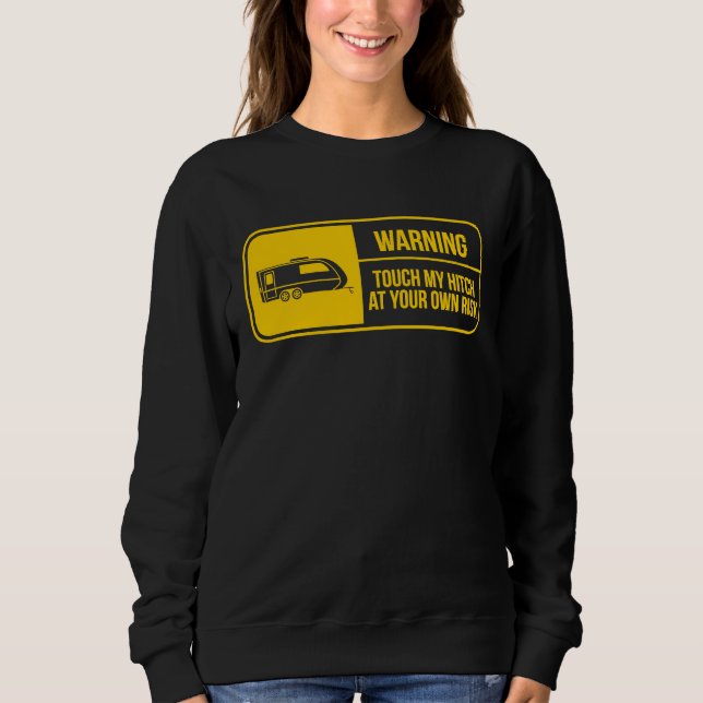 Sweatshirt Funny RV Road Trip Camper Motor Home Vacation Trai (Devant)