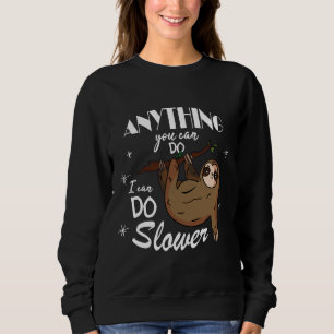 Sweatshirt Funny Sloth 24