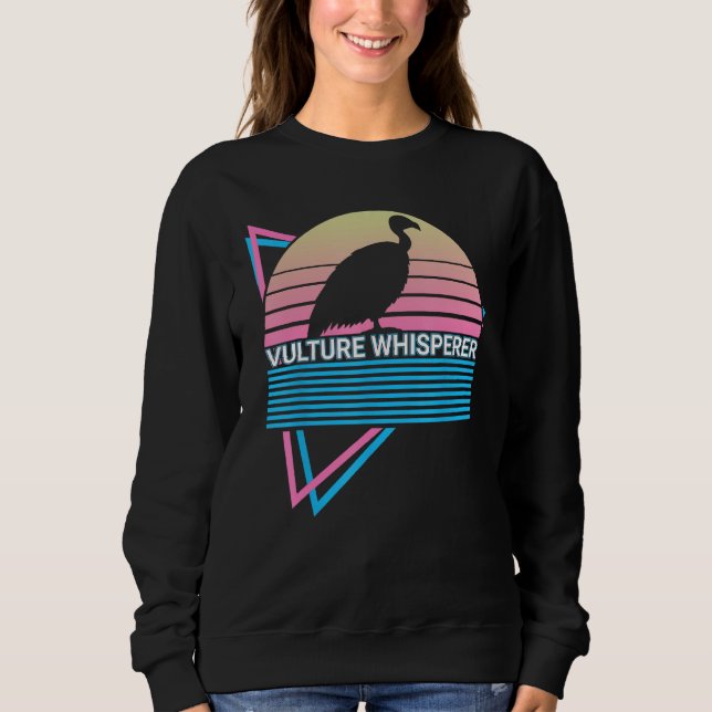 Sweatshirt Funny Thanksgiving Day Vulture Retro Vulture Whisp (Devant)