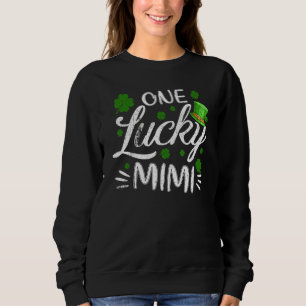 Sweatshirt Funny Un Lucky Mimi Matching Famille Saint Patrick