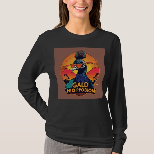 Sweatshirt für Frauen mit Babypfau T-Shirt (Vorderseite)