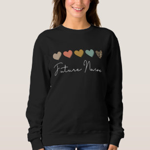 Sweatshirt Futur Infirmière Infirmière Infirmière En Cours In