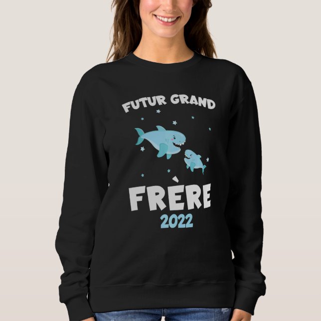 Sweatshirt Future Big Brother 2022 requin (Devant)