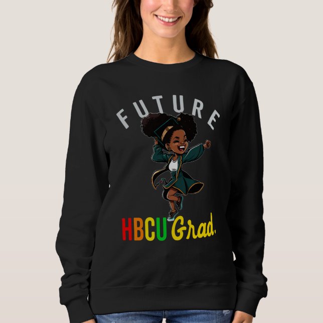 Sweatshirt Future HBCU Grad History Black College Youth Kids  (Devant)