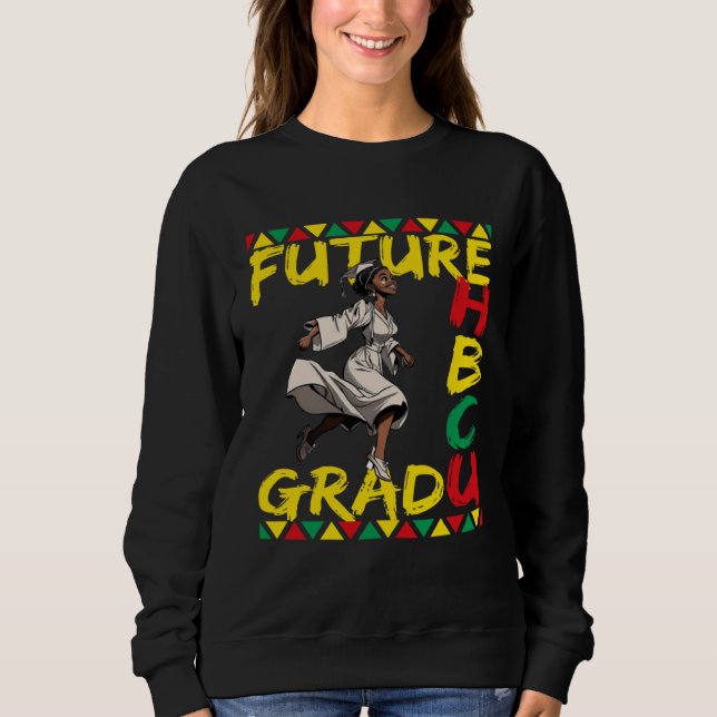 Sweatshirt Future HBCU Grad History Black College Youth Kids  (Devant)