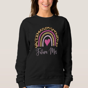 Sweatshirt Futures Femmes Mme Leopard Rainbow Bientôt Mariée