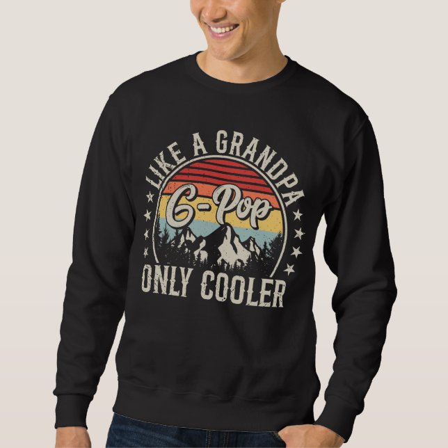 Sweatshirt G-Pop comme un grand-père seulement des hommes rét (Devant)