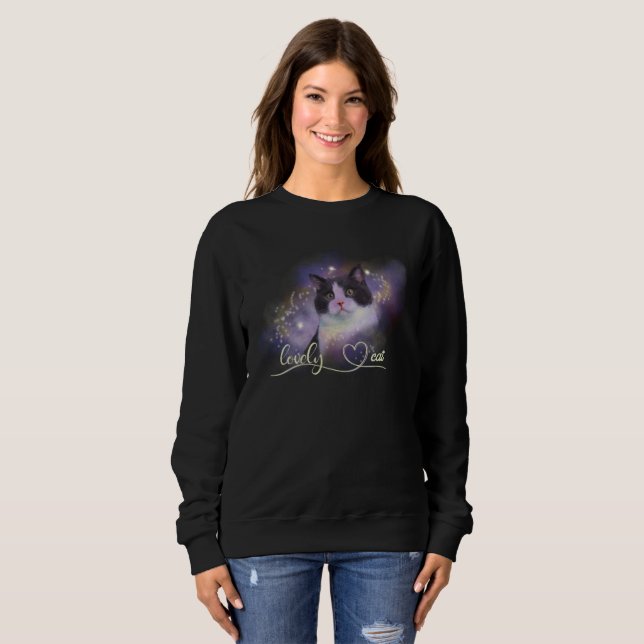 Sweatshirt Galaxy Lovely (Devant entier)