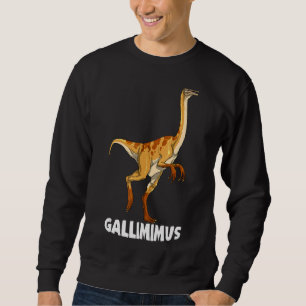 Sweatshirt Gallimimus Dinosaur Design