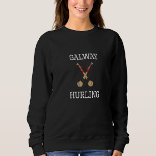 Sweatshirt Galway Hurling Irish Comté Irlande Hurling