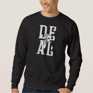 Sweatshirt Gambler Pinochle Gin Rummy Deal Gambling Poker Pla
