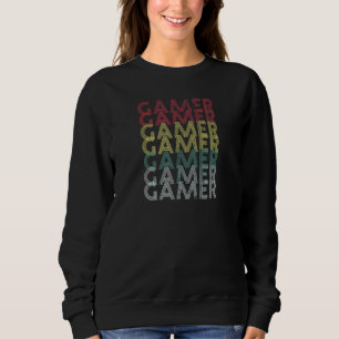 Sweatshirt Gamer Retro 70sgame