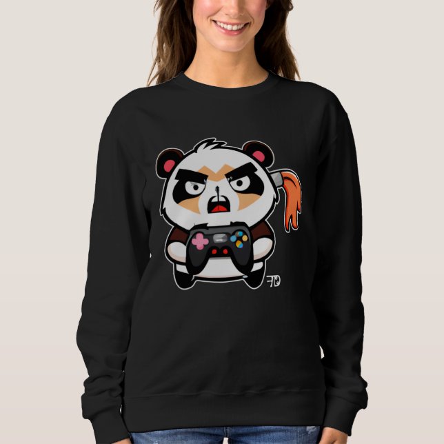 Sweatshirt Gaming Hamster Gamer (Devant)