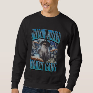 Sweatshirt Gang de l'argent du sorcier de l'ombre Bootleg Mem
