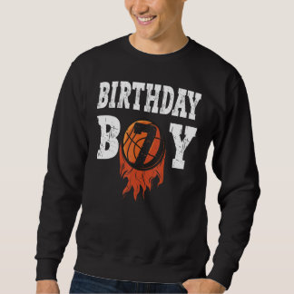 Sweatshirt garçon 5 5e anniversaire
