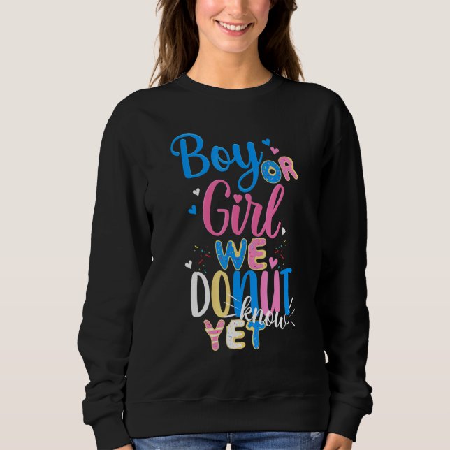 Sweatshirt Garçon Ou Fille Que Nous Ne Connaissons Pourtant 1 (Devant)