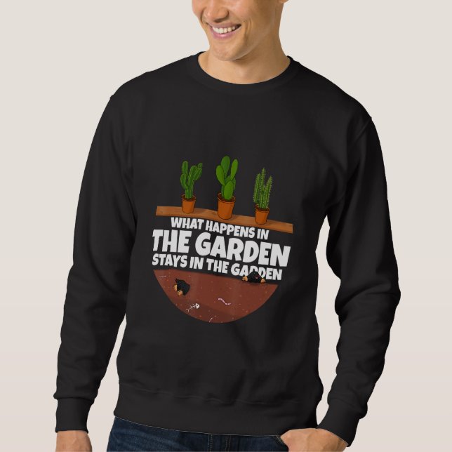 Sweatshirt Gardener  Gardening 3 (Devant)