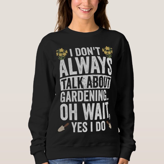 Sweatshirt Gardening Apparel Gardener for Landscaping  Women  (Devant)