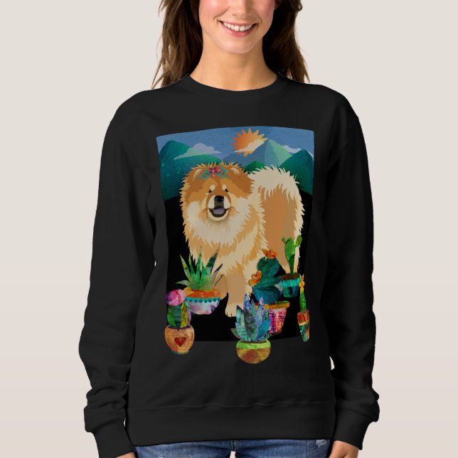 Sweatshirt GARDENS MAKE ME SMILE - Chemises noires choisir st (Devant)