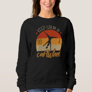 Sweatshirt Gardez Le Calme Et Faites Une Gymnastique Gymnasti