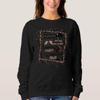 Sweatshirt Gardez Mes Filles Hors De La Prison Les Fils Polon