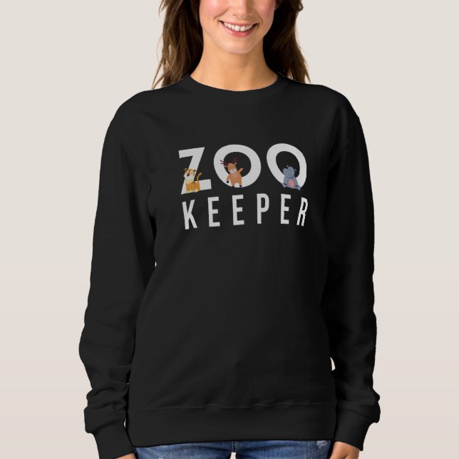 Sweatshirt Gardien animal de gardien 2 (Devant)