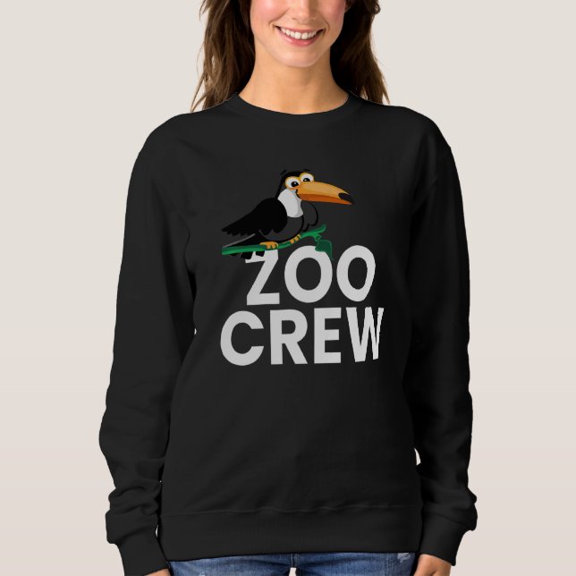 Sweatshirt Gardien animal de l'équipage de zoo 1 (Devant)