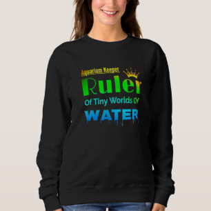 Sweatshirt Gardien De L'Aquarium Dirigeant Des Petits Mondes 