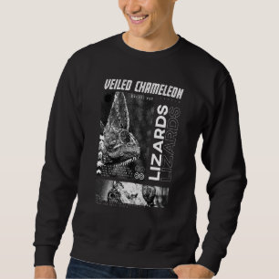 Sweatshirt Gardien de reptile moderne Chameleon à voile