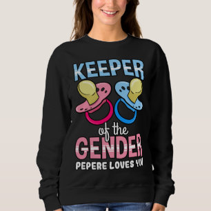Sweatshirt Gardien Du Genre Pepere T'aime Baby Shower 