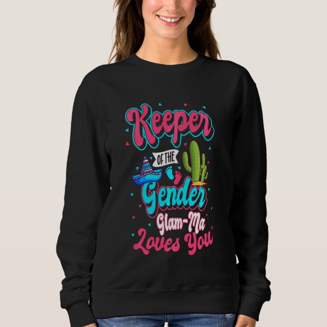 Sweatshirt Gardien Du Glam Genre Ma Vous Aime Bab Mexicain (Devant)