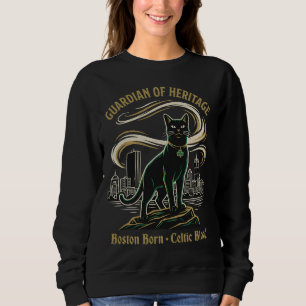 Sweatshirt Gardien du patrimoine Boston Celtic Cat
