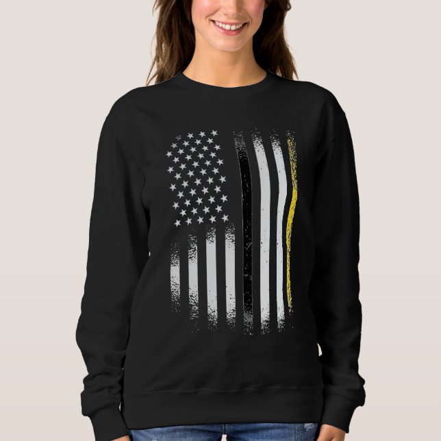 Sweatshirt Garifuna American Patriot Grown Country USA Flags  (Devant)