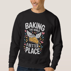 Sweatshirt Gâteau au fromage Gâteau au fromage Lover Gâteau a