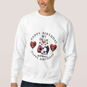 Sweatshirt "Gâteau, bougies et encouragements : Conception du