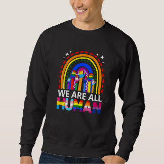 Sweatshirt Gay pride du drapeau humain Lgbt Mois transgenre R