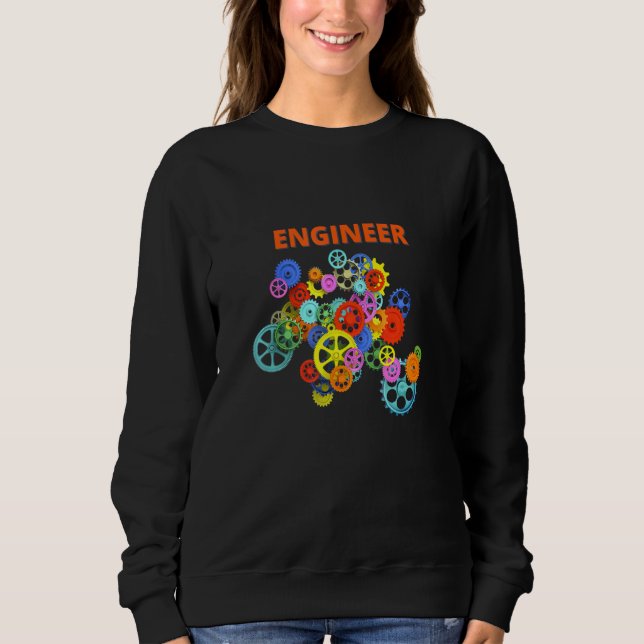 Sweatshirt Gears for Engineers and Engineering Professionals (Devant)