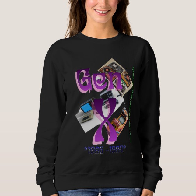 Sweatshirt Génération X  (Devant)