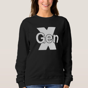 Sweatshirt Génération X Gen X 60s les années 70 80s Enfants G