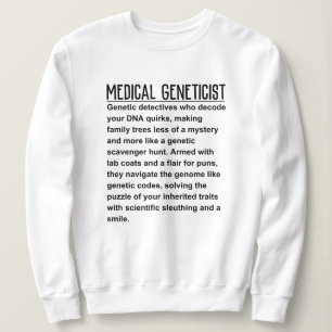 Sweatshirt Génétique Médicale