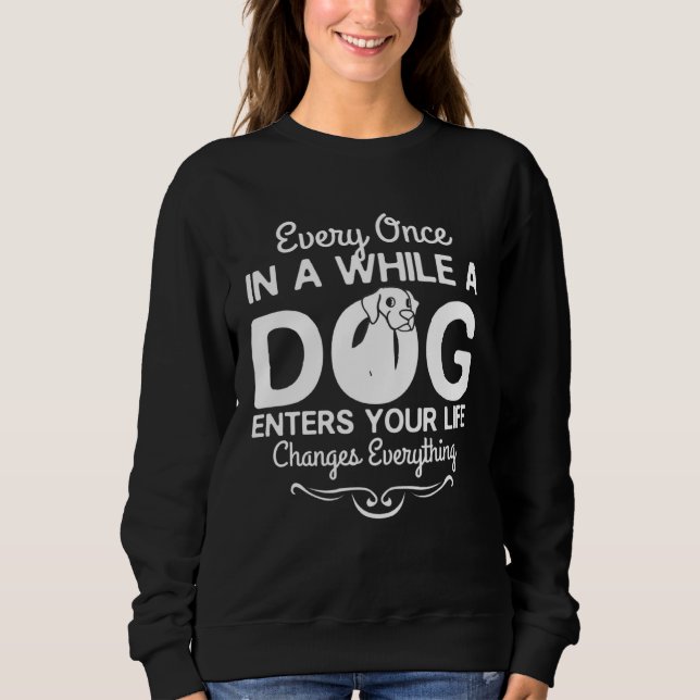 Sweatshirt German Shorthaired Pointer Dog Puppies Owner (Devant)